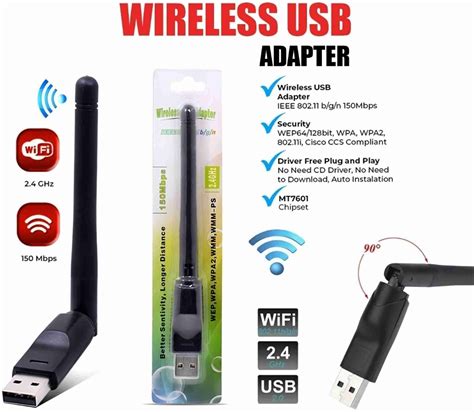 BALRAMA SOLID Dilos Wi-Fi Adaptor USB Dongle Antenna for Set-Top Box ...