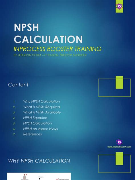 Image result for NPSH Calculation Examples