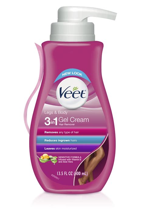 Hair Removal Cream – VEET Silk and Fresh Technology Legs & Body Gel ...