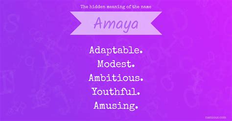 Meaning Of The Name Amaya In The Bible at Hunter Jeffrey blog