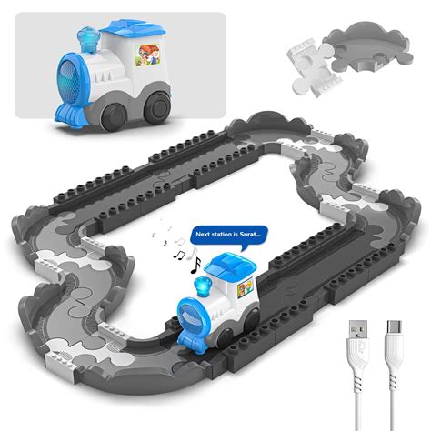 Buy Track Town Train Set Learning and Engaging Toy for 2-8yr Old Kids ...