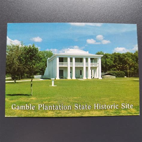 Historic Florida Plantations Gamble Plantation Florida