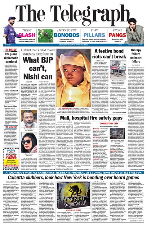 Telegraph India Epaper - Calcutta Edition, Thursday, 04 Jun, 2026 ...