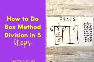 Image result for Box Method Division