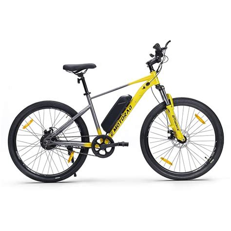 EMotorad X1 Mountain Electric Cycle (18" Frame, 7.65Ah Li-Ion Removable ...