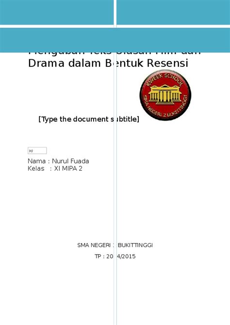 Ulasan Film dan Drama: Gambaran Umum Karya Terbaru