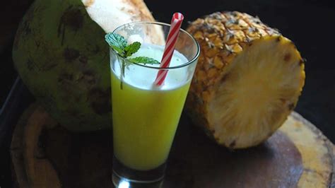 Pineapple Juice with Coconut Water