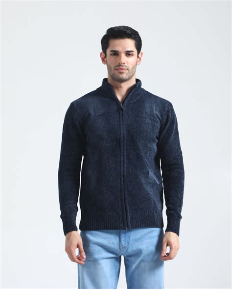 Men Zipper Sweater