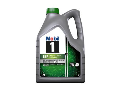 Mobil 1™ ESP X4 0W-40 Advanced Synthetic Technology Engine Oil 157814 ...