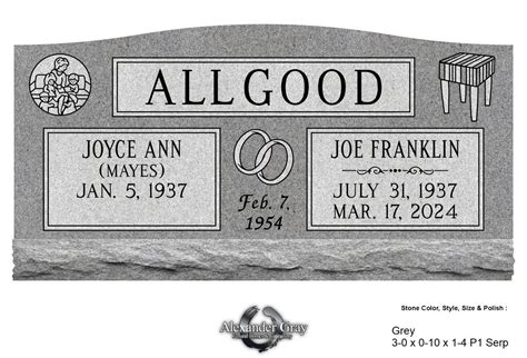 Monuments | Alexander Gray Funeral Homes & Crematory