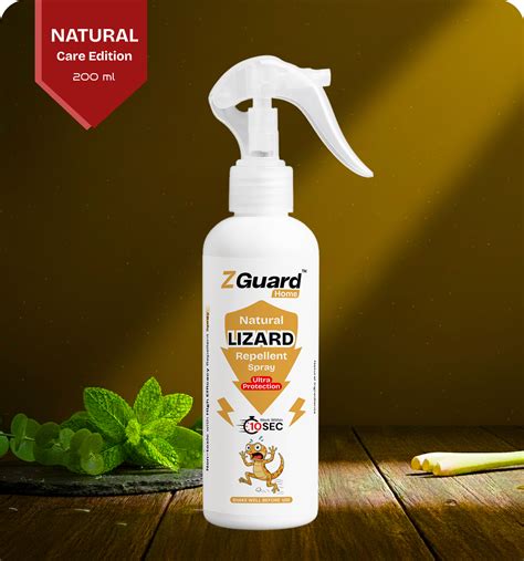 Natural Lizard Repellent Spray - Pack of 1 – zguard