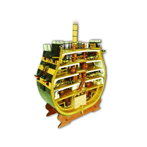 DeAgostini Model Space DeAgostini HMS Victory Cross-Section Model Kit ...