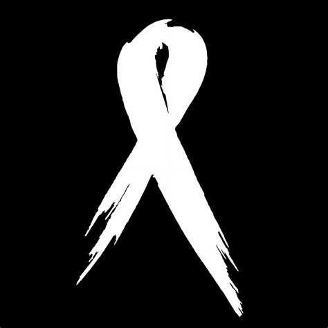 2x Two LUNG Cancer Awareness Ribbon Car Vinyl Decal Sticker 3" x 5 ...