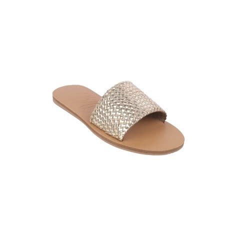 Buy Mochi Women Gold Casual Mules Online | SKU: 41-273-15-36 – Mochi Shoes