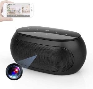 M & V Solutions 4K Spy Camera in WiFi Bluetooth Speaker Wireless Camera ...