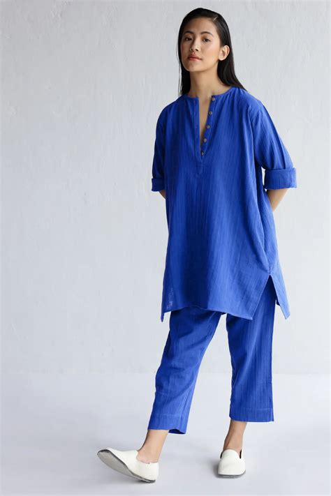 Aviary Tunic Set : Indigo – OZiSS