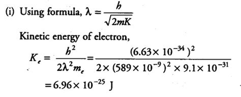 The wavelength of light from the spectral emission line - CBSE Class 12 ...