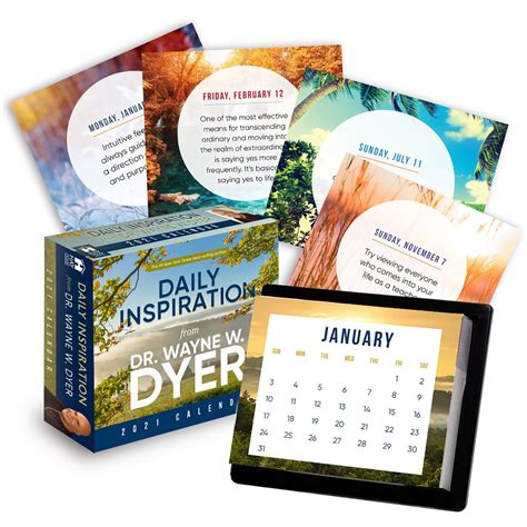 Daily Inspiration from Dr. Wayne W. Dyer 2021 Calendar : Dyer, Dr Wayne ...