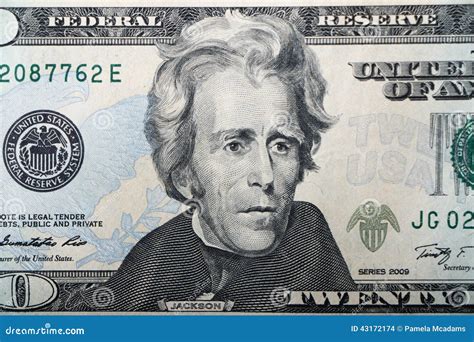 $20 American Bill stock photo. Image of currency, trust - 43172174