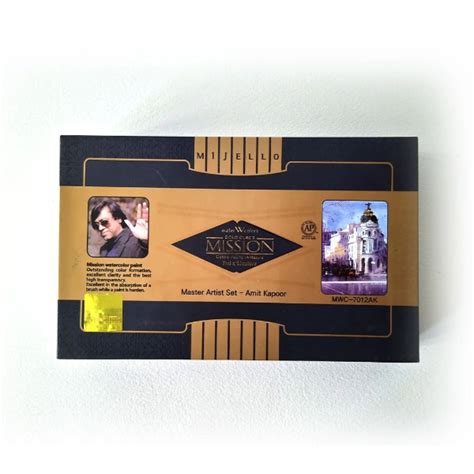 htconline.in| Mijello Watercolour Master Artist Set - Amit Kapoor (12x7ml)