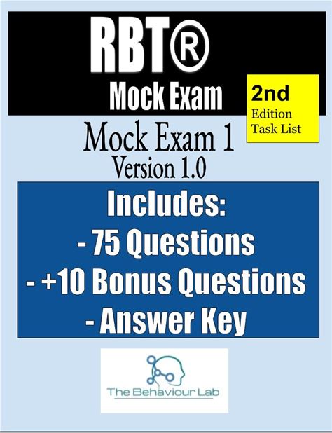 RBT Mock Exam Explanation Guide All 85 Answers Explained RBT Test RBT ...