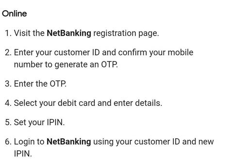 How to do net banking ? - Brainly.in