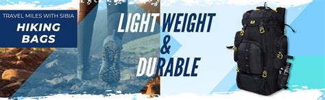 Buy S Sibia Casual Black Travel Light Mountain Rucksack/Hiking/Trekking ...