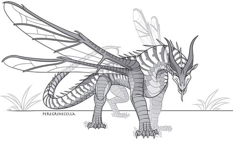 Printable Dragon Wings of Fire Coloring Page - Free download and print ...