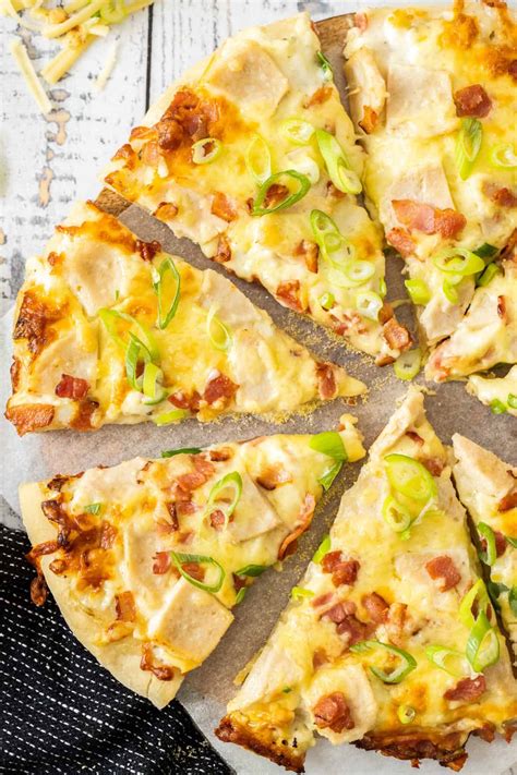 Chicken Bacon Ranch Pizza - Sustainable Cooks