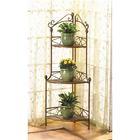 RUSTIC CORNER BAKERS RACK - Creative Brothers 4 Heaven Scents LLC