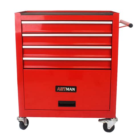 4 Drawer Rolling Tool Chest with Wheels Tool Storage India | Ubuy