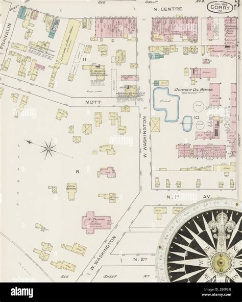 Corry pennsylvania map hi-res stock photography and images - Alamy