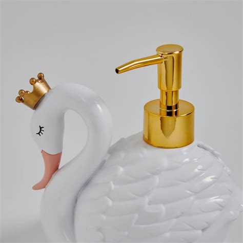 Buy Slate Swan Kids Polyresin Soap Dispenser - 450ml from Home Centre ...