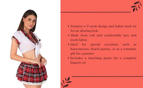 Buy GuSo Shopee Valentine Chrismas Women Sexy Women Lingerie Lace ...