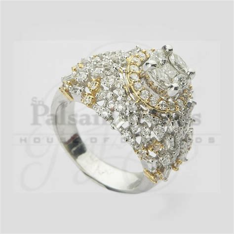 Chunky Dazzle Top Diamond Ring – PalsaniJewels.com
