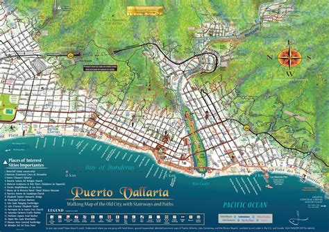 Printable Map Of Puerto Vallarta