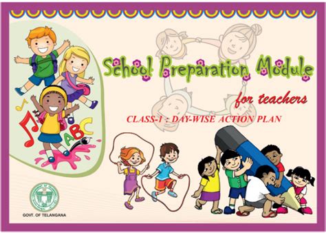 TS School Preparation Module 2024 for Teachers - Class 1 Day Wise ...