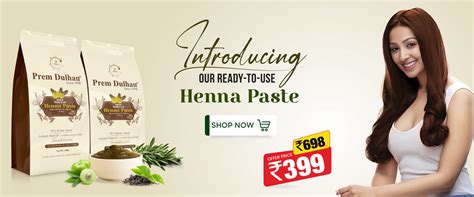 Prem Dulhan - Best Mehendi for Hair & Hands