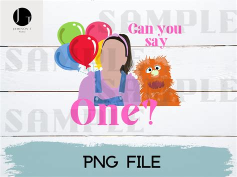 Ms. Rachel Can You Say One PNG, Songs for Littles PNG, Digital Download ...