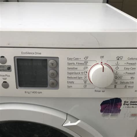 Bosch Washing Machine Problems Logixx 8 的图像结果