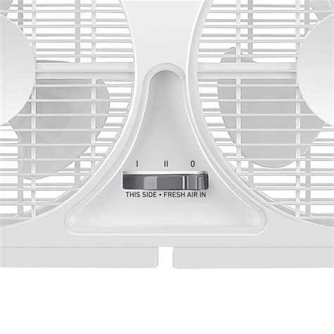 Window Fans: 9" Twin Blade Manual Window Fan | Holmes Fans