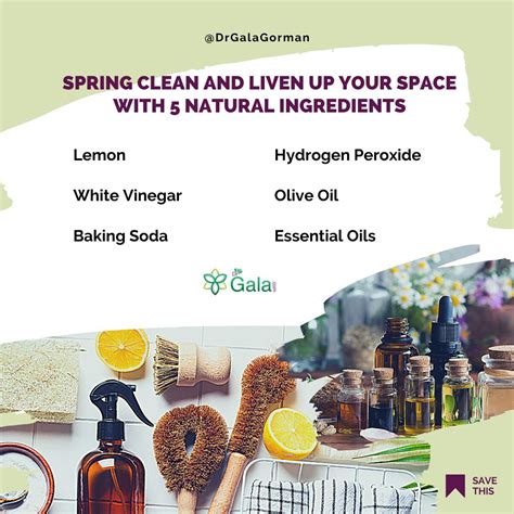 How to use natural cleaning agents for spring | Gala Gorman posted on ...