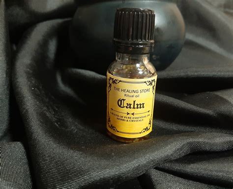 Calm Ritual Oil | For Hoodoo, Wicca, Conjour, Spellwork | Healing | Me ...
