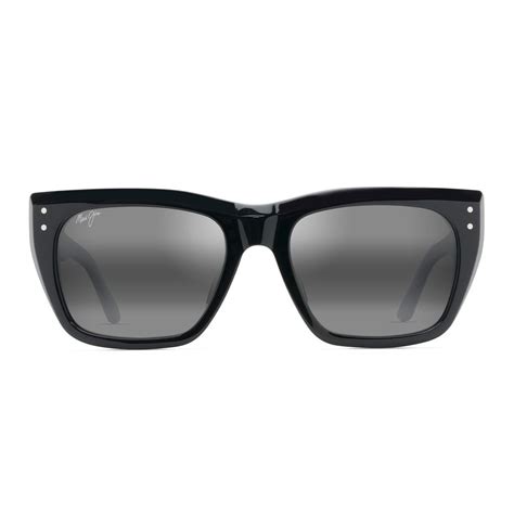 Lente Solar Maui Jim Polarizado color Negro para Mujer 893-02