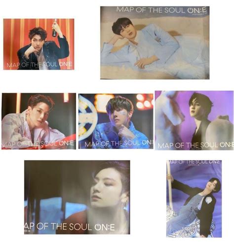 Map Of The Soul-One Poster, Hobbies & Toys, Memorabilia & Collectibles, K-Wave on Carousell