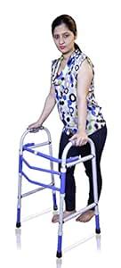 JSB W08 Folding Walker for Patients with Adjustable Height : Amazon.in ...