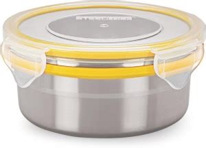 Steel Lock Silicone, Plastic, Steel Food Storage - 400 ml Price in ...