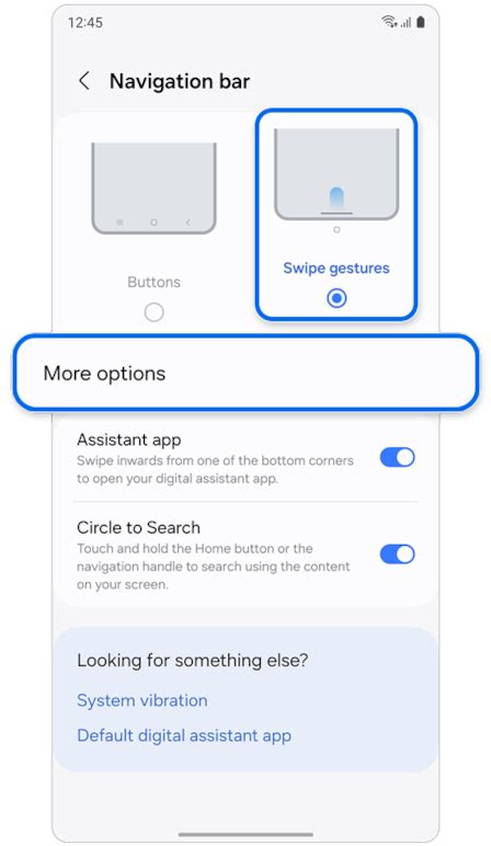 How to enable swipe gestures (Swipe from bottom, Gesture hints) on ...
