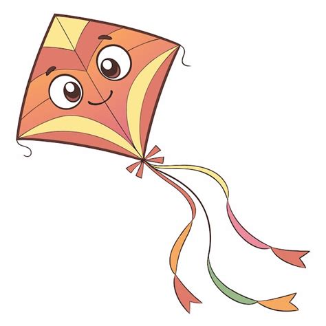 Happy kite flying high | Premium AI-generated vector