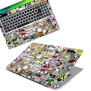 Galaxsia DSGN Gta-001 Full Body Laptop Skin Bubble-Free| Laminated ...